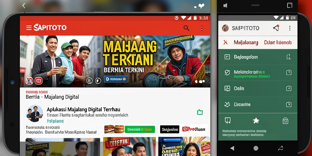 Tampilan antarmuka SAPITOTO yang modern dan intuitif.