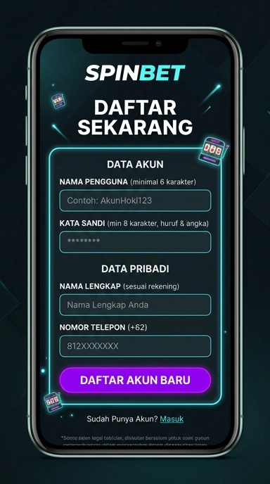 Panduan Mudah Daftar Akun Spinbet untuk Android